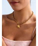 18K Gold-Plated Star Pendant Necklace - $26.54