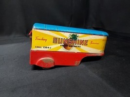 1960s Marx Sunshine Fruit Growers Truck Trailer ONLY Tin Toy - Great Gra... - $747.57 MXN