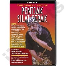 de Thouars Indonesian Martial Arts Pentjak Silat Serak DVD penjak #2 grappling - £17.53 GBP