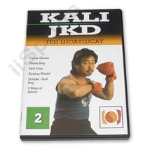 Ted Lucaylucay Kali Escrima Jeet Kune Do JKD DVD #2 kicking shield punch... - £15.92 GBP