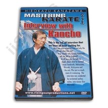 Mastering Karate Interview Master Hirokazu  Kanazawa DVD jka budo Rare!  - £18.32 GBP