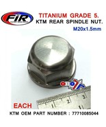 TITANIUM MX REAR Axle Nut - M20 x 1.5mm  KTM 350F FREE-RIDE 12-20 - £25.33 GBP