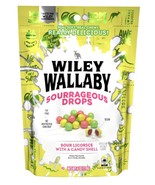 Wiley Wallaby 220649 Sourrageous Drops Sour Licorice with Candy Shell 6 oz. - $220.99 MXN