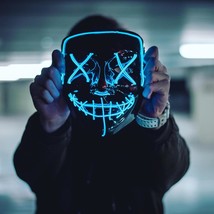 Spooky Light Up Anonymous Mask - £20.88 GBP
