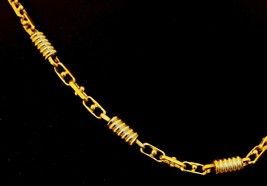 22K YELLOW GOLD BELCHER LINK CHAIN BRACELET 6 MM UNISEX UNIQUE DESIGN  B... - £3,092.03 GBP+