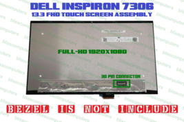 13.3&quot; FHD LCD Touch Screen Digitizer Assembly Dell Inspiron 13 7306 2-in-1 - £111.82 GBP