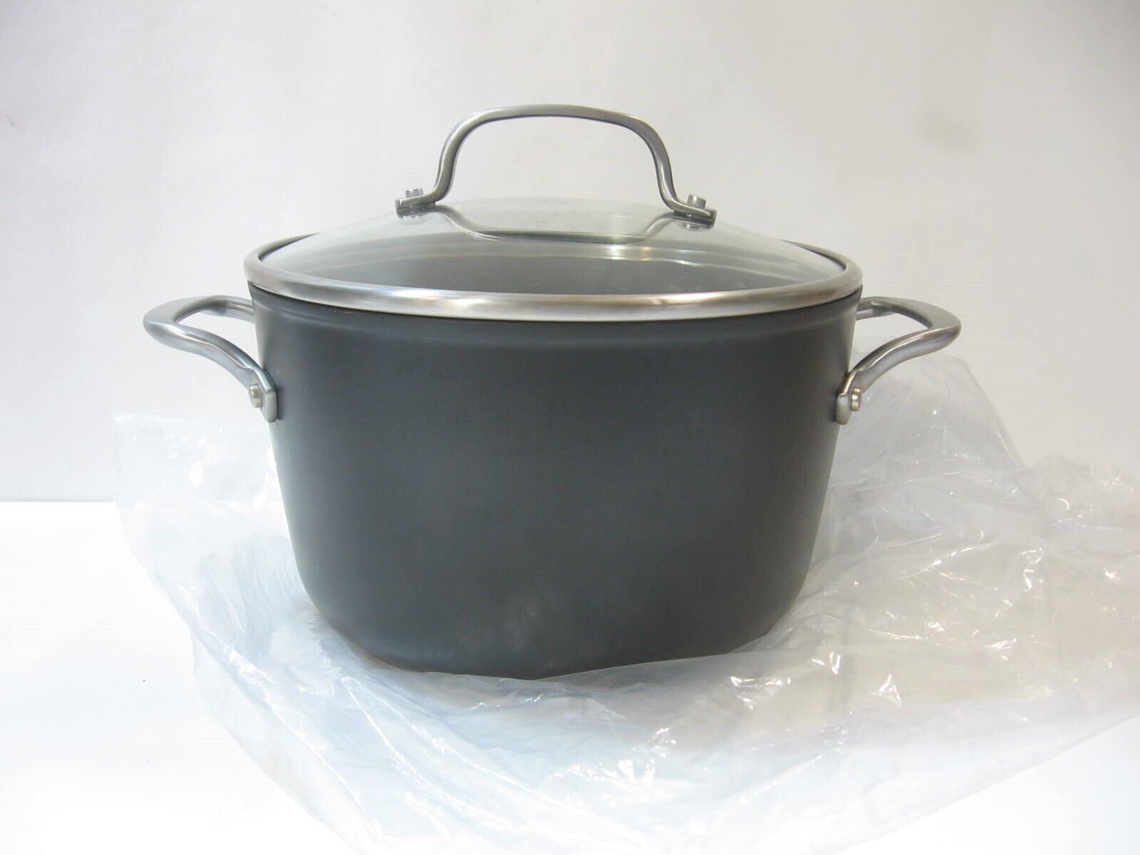 Primary image for KITCHENAID 6QT STOCK POT w/GLASS LID - Hard Anodized Nonstick Induction Safe