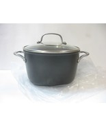 KITCHENAID 6QT STOCK POT w/GLASS LID - Hard Anodized Nonstick Induction ... - £49.68 GBP