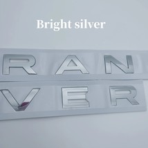2pcs 3d abs front engine hood emblem decal letter sticker r ange r over logo suitable thumb200