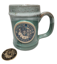 2019 Death Wish Coffee Lady Liberty Mug #4706/5000 + Medallion Coin - £63.65 GBP