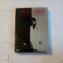 Scarface (DVD, 2003, 2-Disc Set, Widescreen Anniversary Edition) Al Pacino - £4.63 GBP