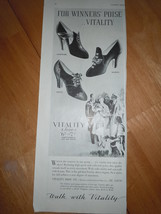 Vintage Vitality Shoes Print Magazine Advertisements 1937 - $8.20 CAD