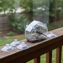 Window Bird Feeder Suction Cups with Strong Hold, Clear, 5-Pack Replacem... - $15.93 CAD