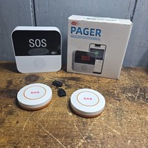 Wireless WiFi Elderly Caregiver Pager SOS Call Button Emergency SOS Alert - $22.75