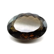 238.4Ct Natural Ahumado Cristal Cuarzo Ovalado Piedra Preciosa - £82.07 GBP
