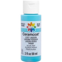 Delta Ceramcoat Acrylic Paint 2oz-Lost Lagoon 2000-4089 - £11.40 GBP