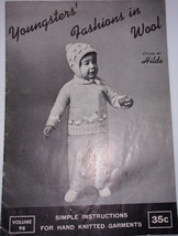 Youngsters’ Fashions In Wool Styled By Hilde For Hand Knit Garments 1963 - £5.58 GBP