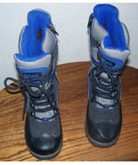 TOTES Wess Black BOYS&#39; ALL WEATHER BOOTS - Sz 4M - EUC! - £23.53 GBP