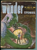 Thrilling Wonder Stories 10/1952-SCI-FI PULP-EARLE BERGEY-RATIGAN-fr - $27.16