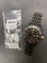  Serviced Vintage TAG HEUER 1000 980.029 Black Gold  844 Monnin S&amp;G Dive Watch - £708.21 GBP