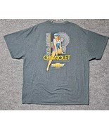 Gildan Chevrolet Genuine American Classic Car Guy Gray Pin-Up Graphic 2X... - €24,88 EUR