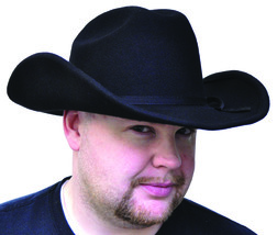 Morris Costumes Cowboy Hat Black Felt Sml - £148.33 GBP