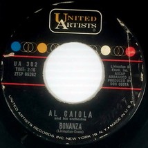 Al Caiola &amp; His Orchestra -Bonanza  / Bounty Hunter [7&quot; 45 rpm Single] - £1.77 GBP