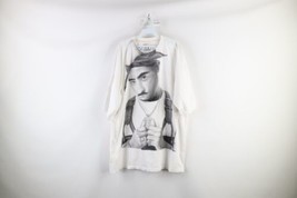 Vintage Southpole Mens 2XL Baggy Fit Distressed Airbrush 2Pac Rap Tee T-Shirt - £85.24 GBP