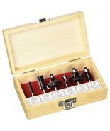 Master Mechanic 159081 6 Piece Carbide Tipped Router Bit Set - $42.93