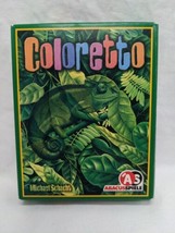 *German Edition* *99% COMPLETE* Coloretto Card Game Abacuss Spiew - $35.63