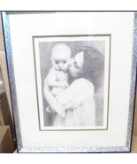 Vintage Original Signed Lithograph by Jennie Tomao “MOTHER and CHILD- 118/200 - £159.84 GBP
