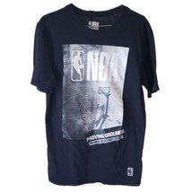NBA Proving Grounds Men&#39;s Black Short Sleeve Graphic T-Shirt - $12.60