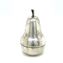 Tiffany &amp; Co. Sterling Silver Pear Pill Box Vintage Collectible 25381 - $8,919.98 MXN