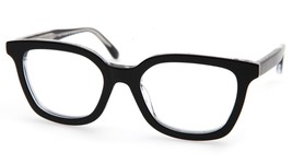New Maui Jim MJO2206-02K Black Eyeglasses Frame 48-21-145 B40 Italy - £97.91 GBP