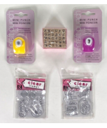Lot of Scrapbooking-G Studio Alphabet Stamp Set &amp; Clear Stamp - Mini Cra... - €15,87 EUR