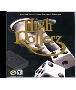 HIGH ROLLERZ -ROULETTE CRAPS POKER BACCARAT BLACKJACK BRAND NEW FOR PC F... - £5.35 GBP