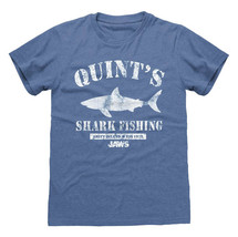 Jaws - Quints Shark Fishing Official Tee T-Shirt Mens Unisex - £25.25 GBP