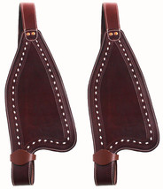 Horse Western Leather Replacement Saddle Fenders Mahogany 5204 - £52.80 GBP