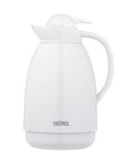 Thermos 34OZ WHT Glass Carafe, Pack of 1, white - $31.83