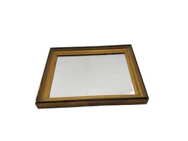 Vintage Rectangular Wood Wall Mirror Art Deco No. 3468 - $276.43 MXN