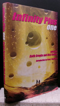 Keith Brooke Infinity Plus One First Ed Signed By 17 British Ltd Hardcover Dj Sf - $44.99