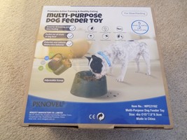 Pknovel Multi Purpose Dog Feeder Toy For Slow Feeding --FREE SHIPPING! - £15.47 GBP