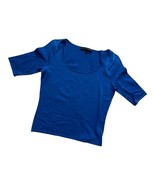 Ralph Lauren Shirt Women&#39;s Size Large Royal Blue Pullover Short Sleeve K... - $275.45 MXN