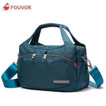 Fouvor 2022 New Fashion Ox Handbag For Women Nylon Large Capacity Canvas Bag Fem - £33.03 GBP
