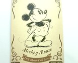 Mickey Mouse Card Fun Wood Sketch Card Disney 100 Anniversary Carnival UR26 - $19.34