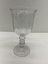 AVON Vintage Heart &amp; Diamond Fostoria Loving Cup Perfumed Candleholder 1... - £15.27 GBP