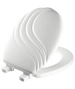 MAYFAIR 27ECA 000 Sculptured Swirl Toilet Seat will Never Loosen and Easily - $763.35 MXN