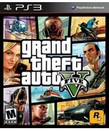 Grand Theft Auto V Sony Playstation 3 PS3 Complete w/ MAP TESTED Black L... - $167.71 MXN
