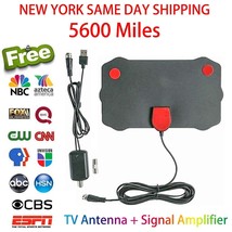 5600 Mile Range Tv Antenna Digital Hd Antenna Indoor Hdtv 1080P 4K 13 Fe... - £15.97 GBP