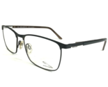 Jaguar Eyeglasses Frames Mod.33102-1130 Black Brown Square Full Rim 57-1... - $88.73